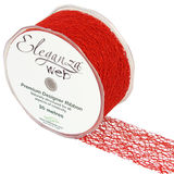 Web Ribbon 50mm x 20m Red No.16 - Ribbons